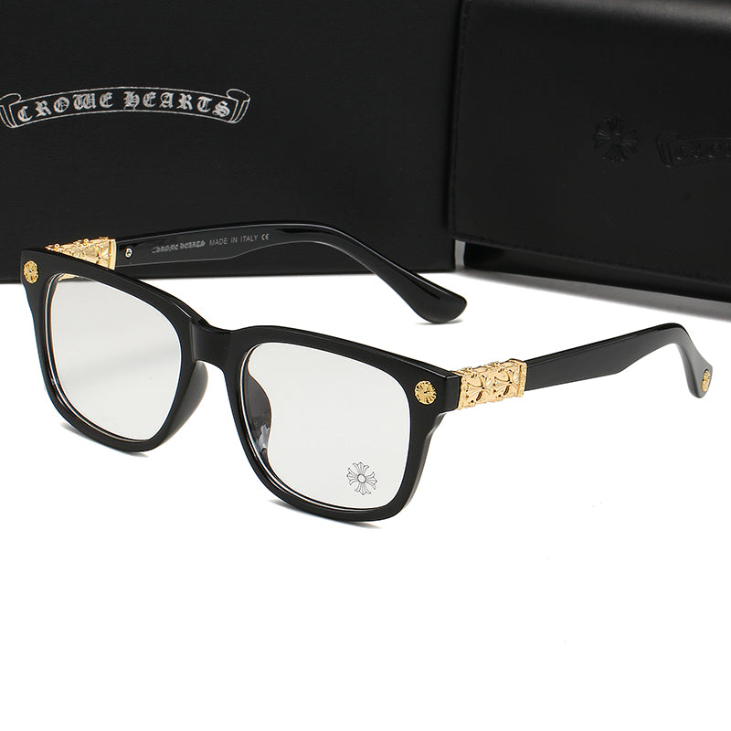 Chrome Heart Glasses Black/Gold