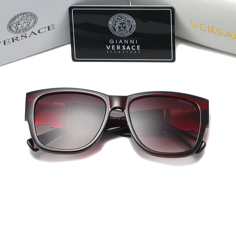 Versace Burgundy/Gold style sunglasses