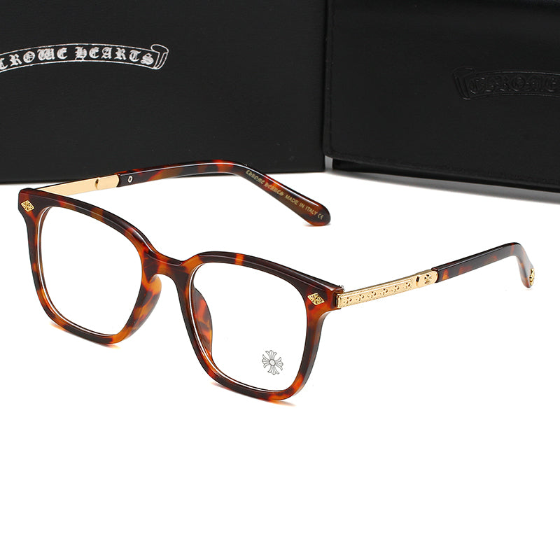 Brown/Gold Chrome Hearties style glasses