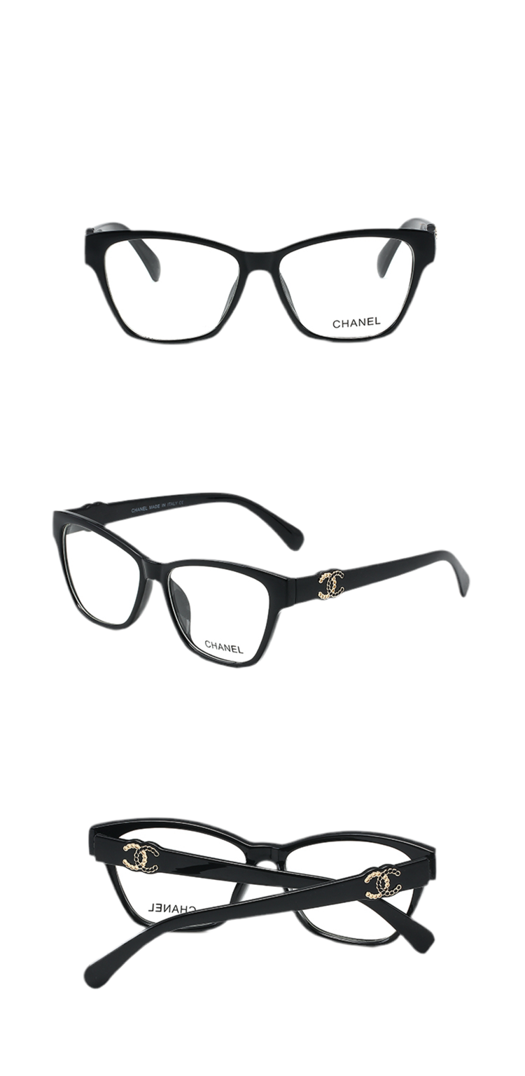 Chanel Clear Black style glasses