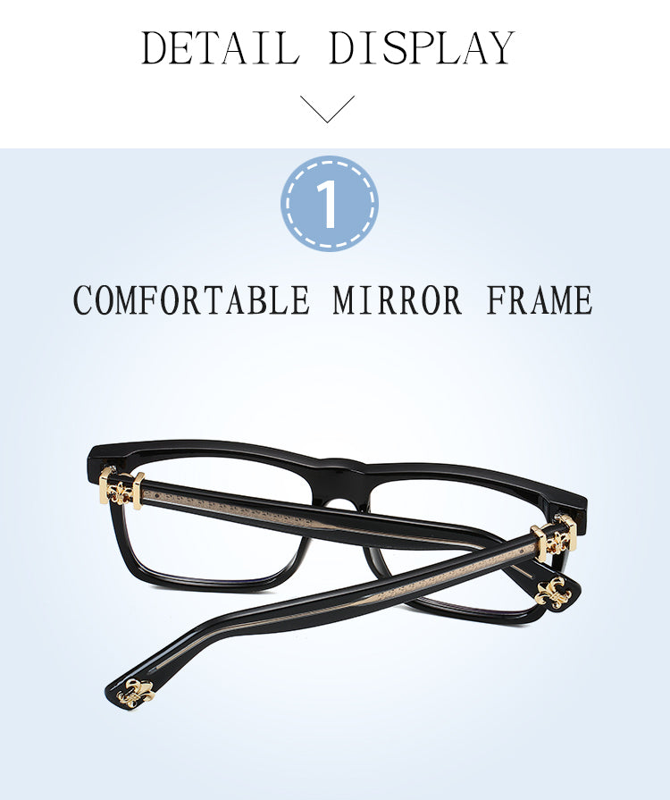 Chrome Heart glasses Clear/Gold