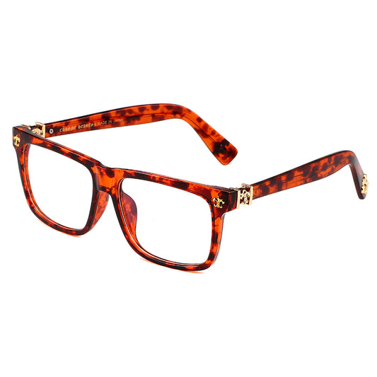 Chrome Heart Glasses Red/Gold