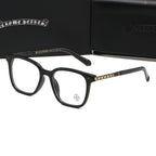 Black/Gold Chrome Hearties style glasses