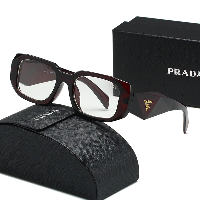Burgundy Prad* Glasses