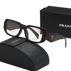Burgundy Prad* Glasses