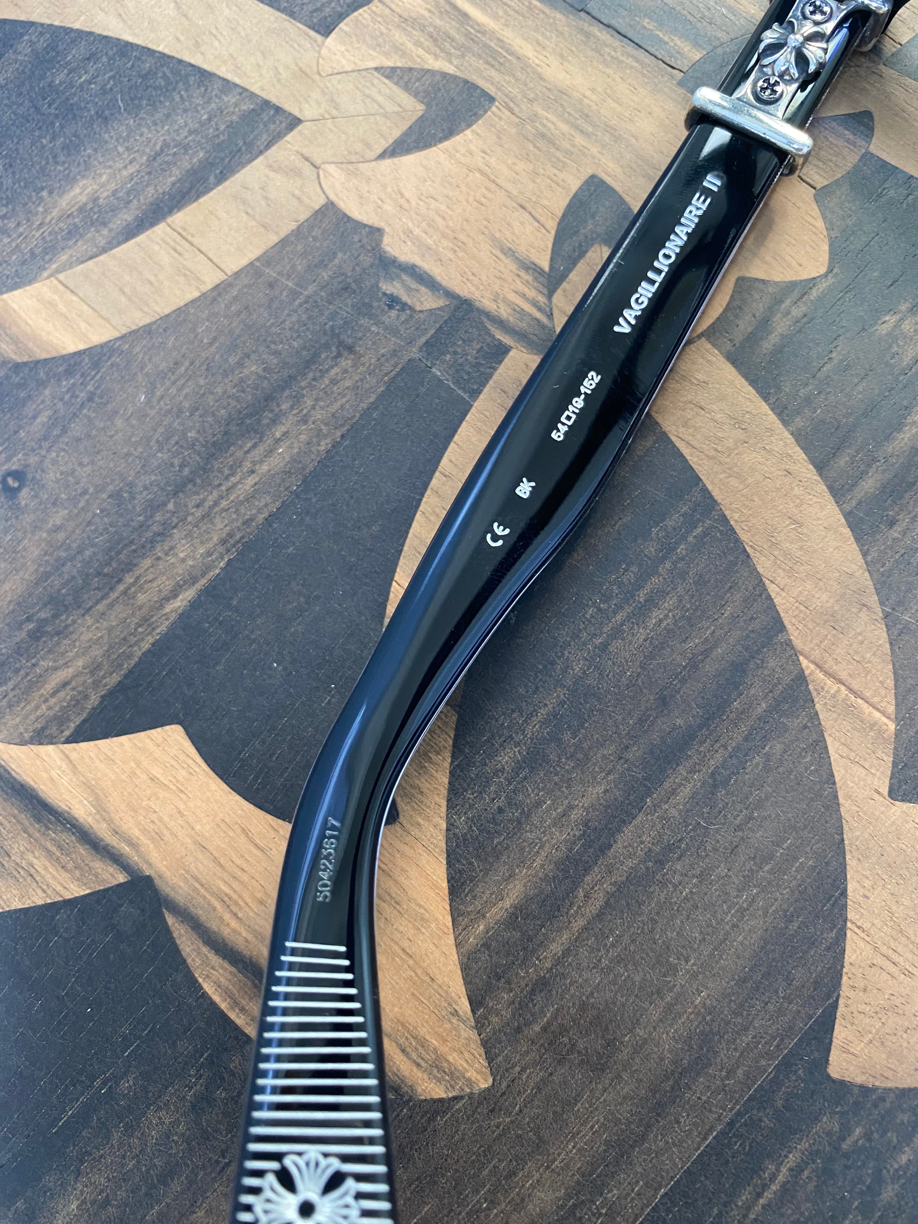 Chrome Hearts Black/Silver Vagillionaire Style