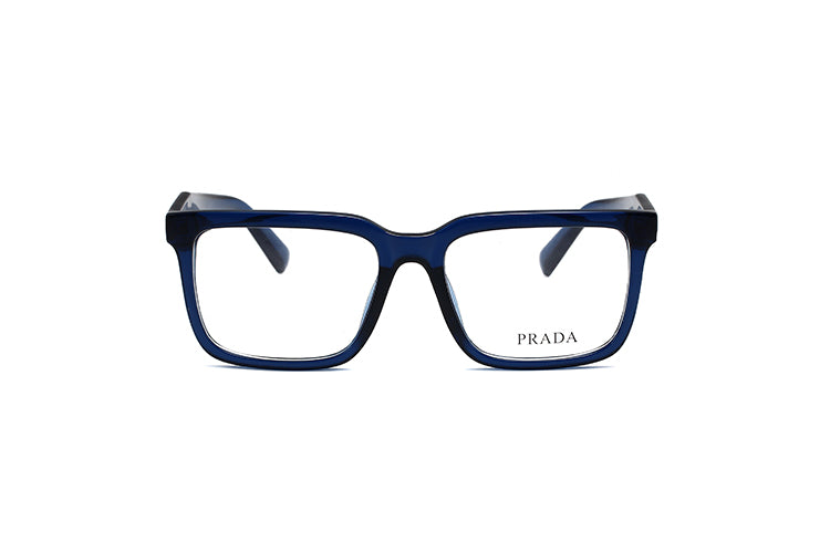 Prada Blue style glasses