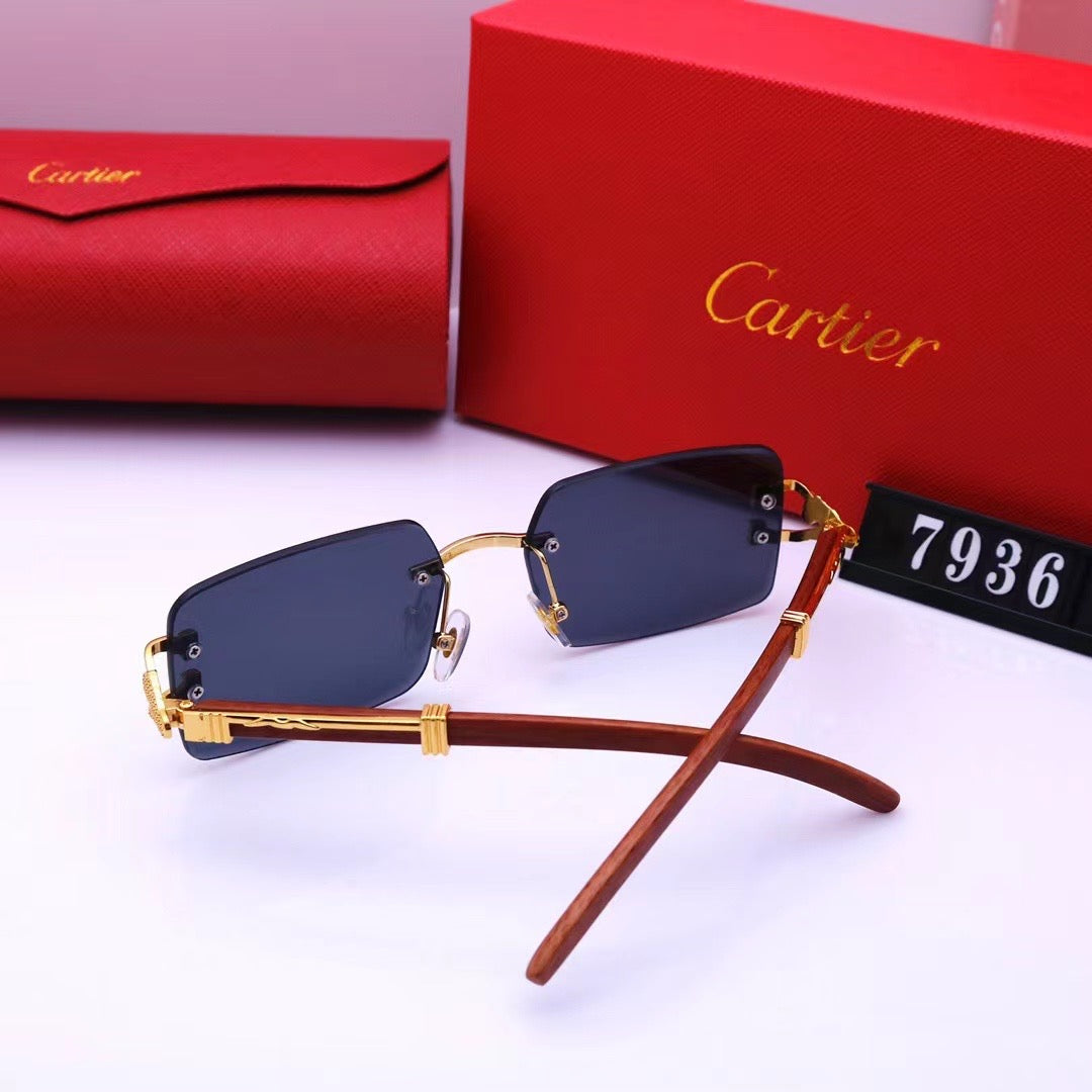 Cartier 7936 Black Tint Style glasses