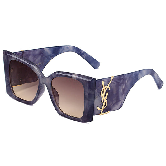 Ysl Purple style Brown Tint sunglasses