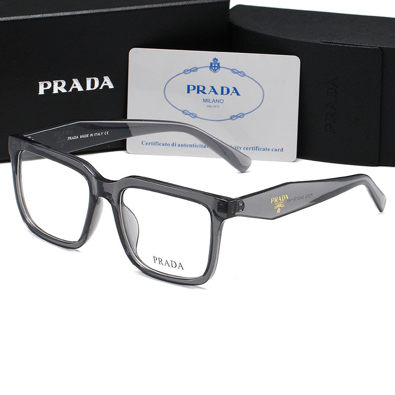 Prada Grey style glasses