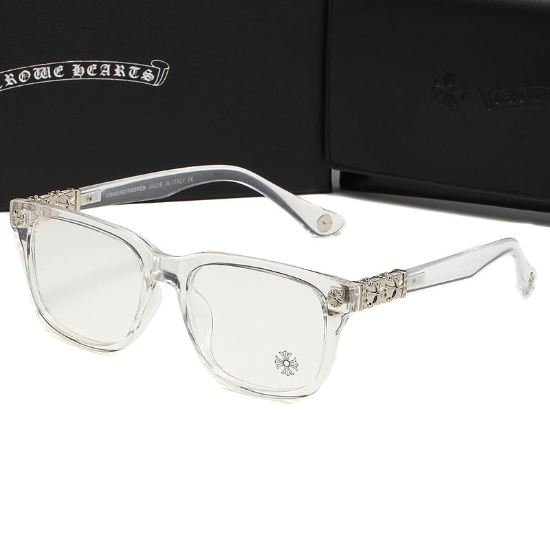 Chrome Heart Glasses Clear/Silver