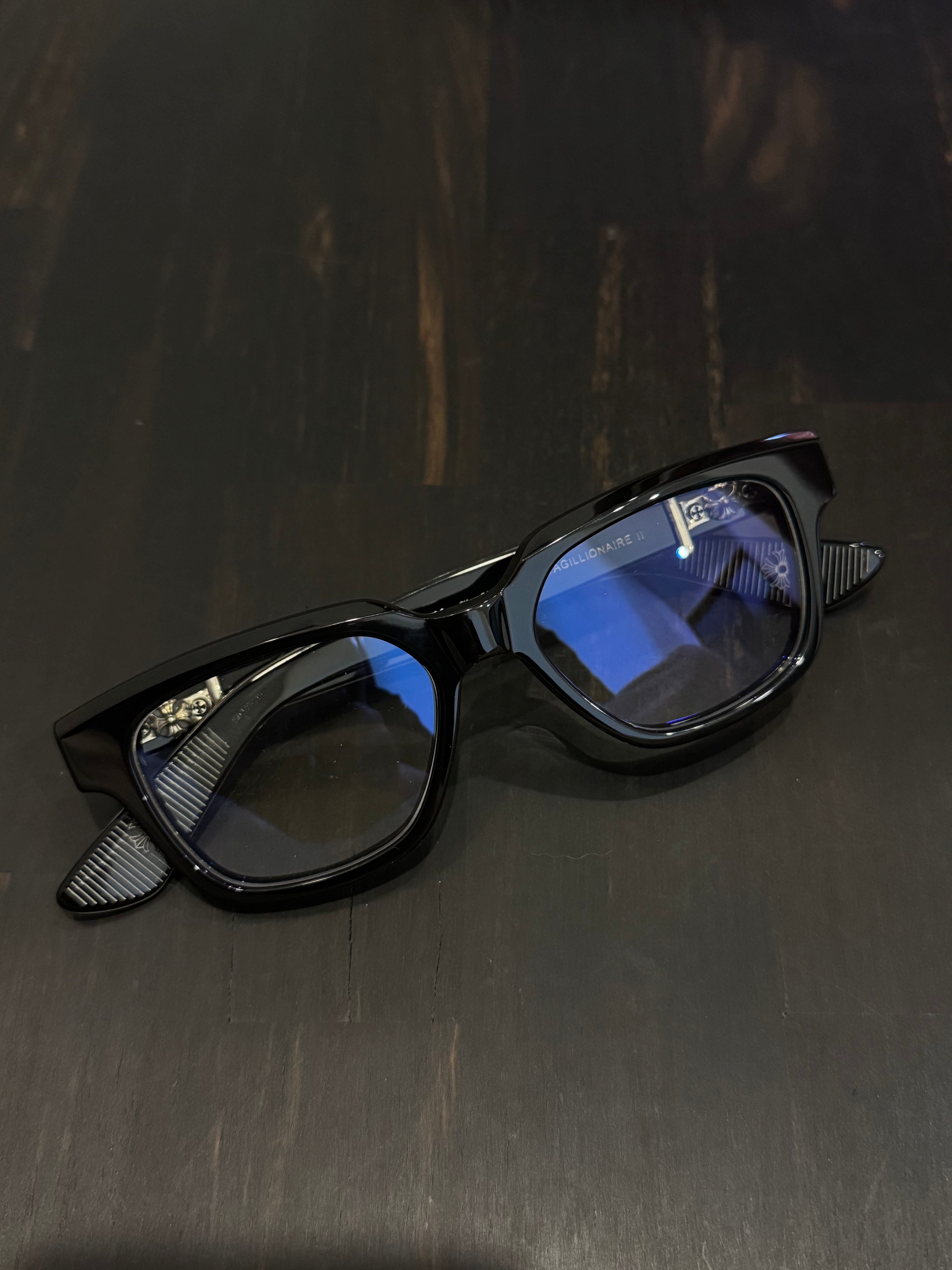 Chrome Hearts Black/Silver Vagillionaire Style