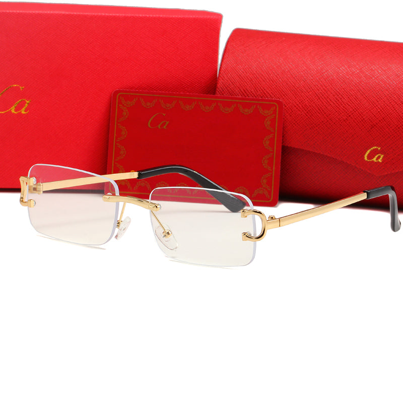 Cartier Glasses Clear/Gold