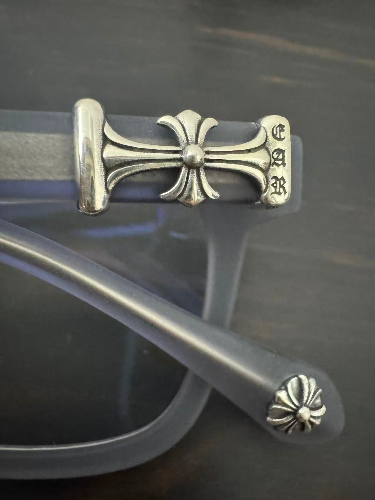 Chrome Hearts Gray/Silver Coxucker Style