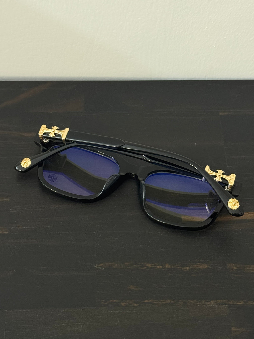 Chrome Hearts Black/gold Coxucker Style