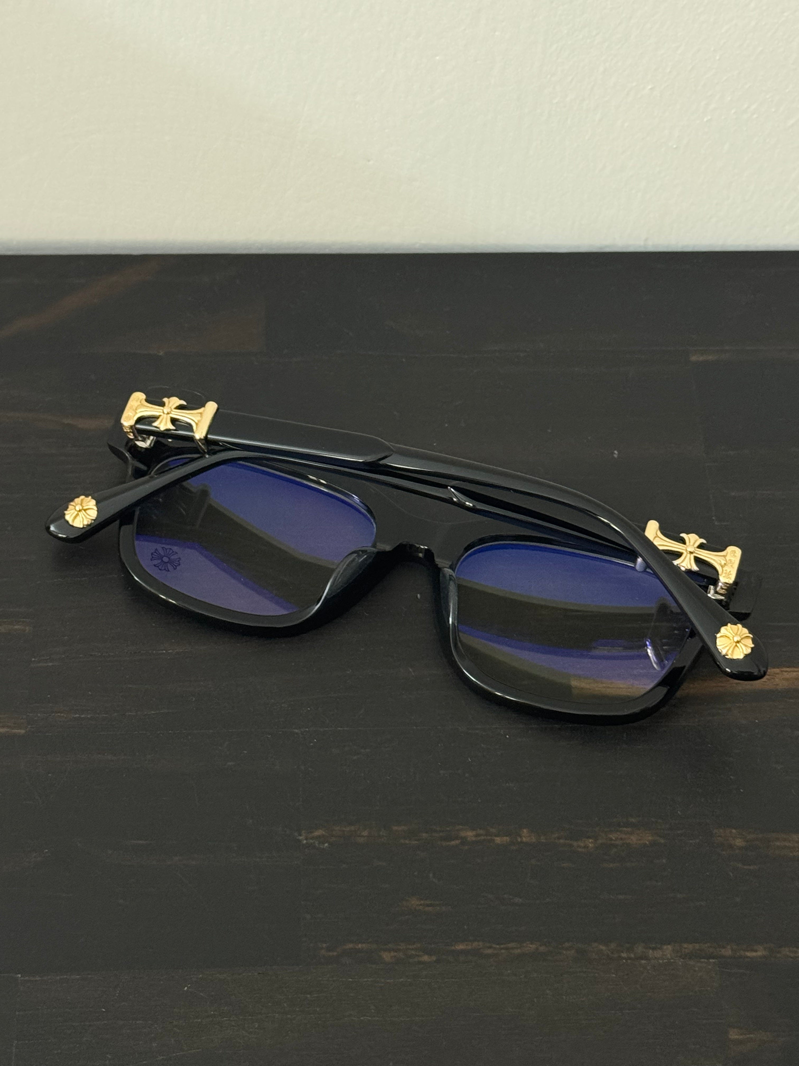 Chrome Hearts Black/gold Coxucker Style