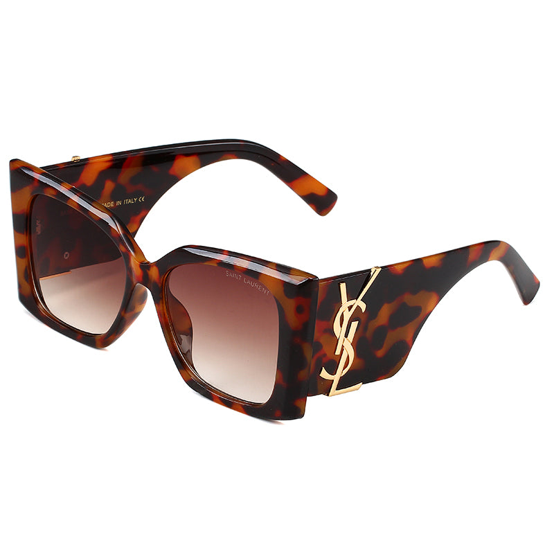 Ysl Cheetah print style Brown Tint sunglasses