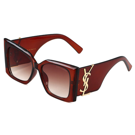 Ysl burgundy style burgundy Tint sunglasses