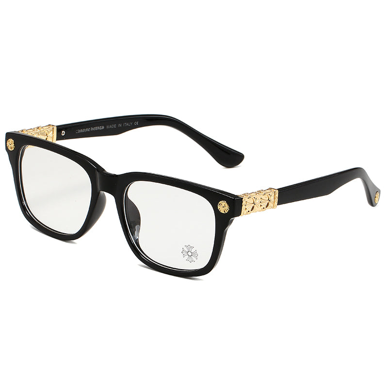 Chrome Heart Glasses Black/Gold