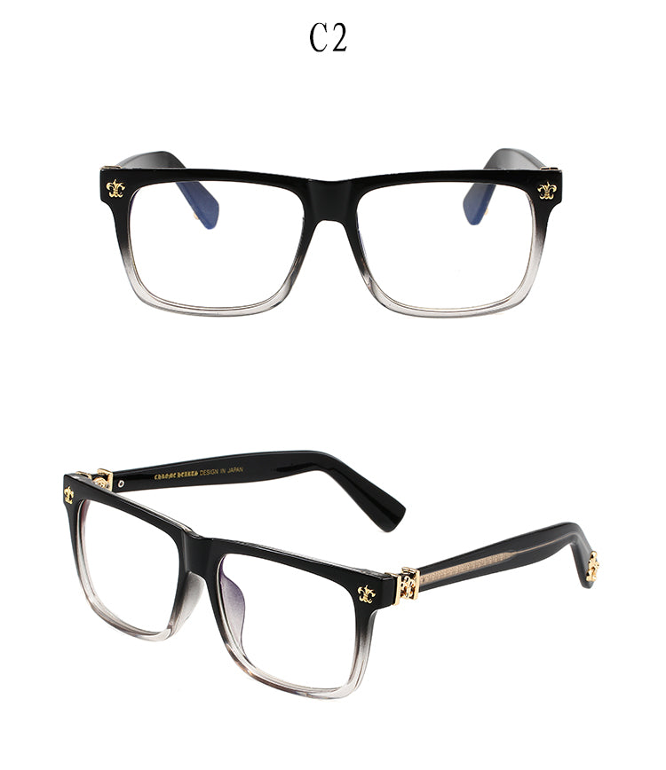 Chrome Heart glasses Black/Grey/Gold