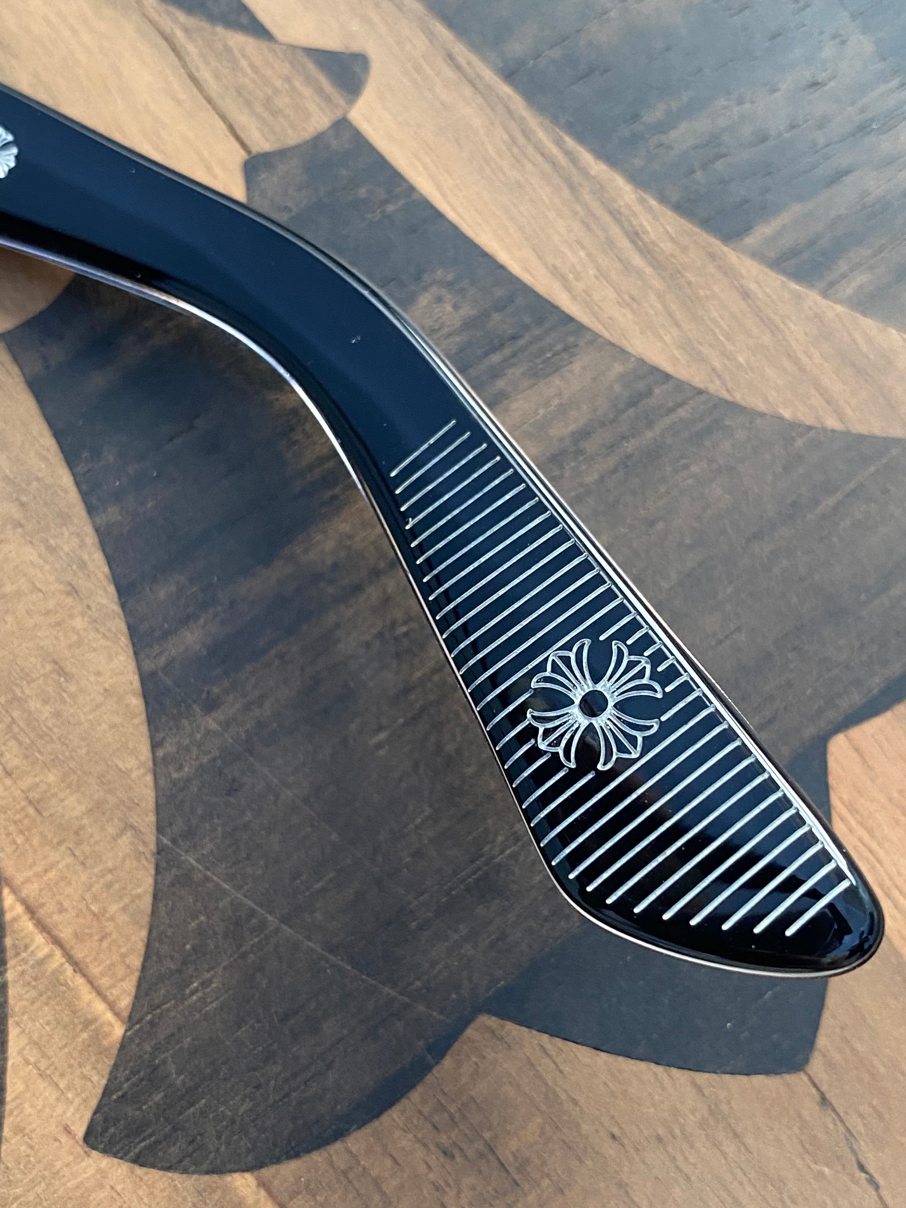 Chrome Hearts Black/Silver Vagillionaire Style