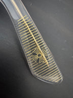 Chrome Hearts Clear/Gold Vagillionaire Style