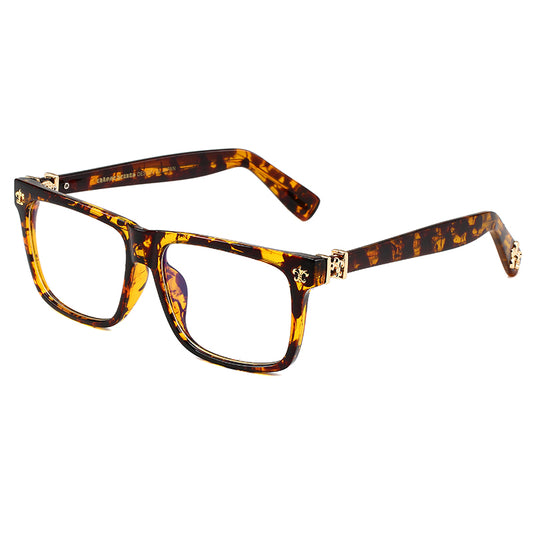 Chrome Heart Glasses Brown/Gold