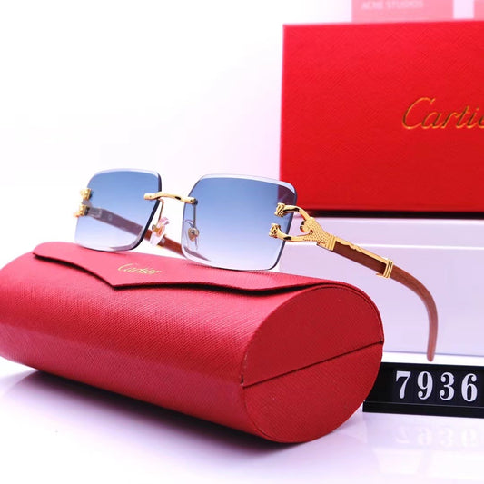 Cartier 7936 Blue Tint Style glasses