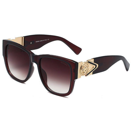 Versace Burgundy/Gold style sunglasses