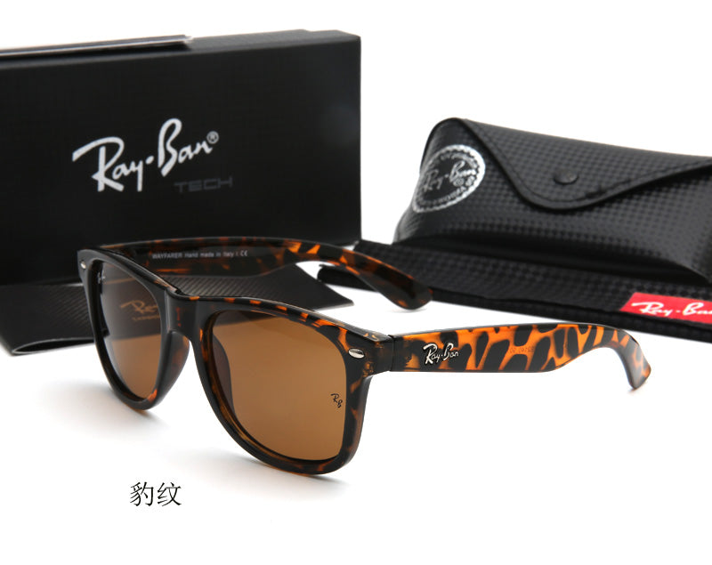 Ray ban Brown Cheetah style sunglasses