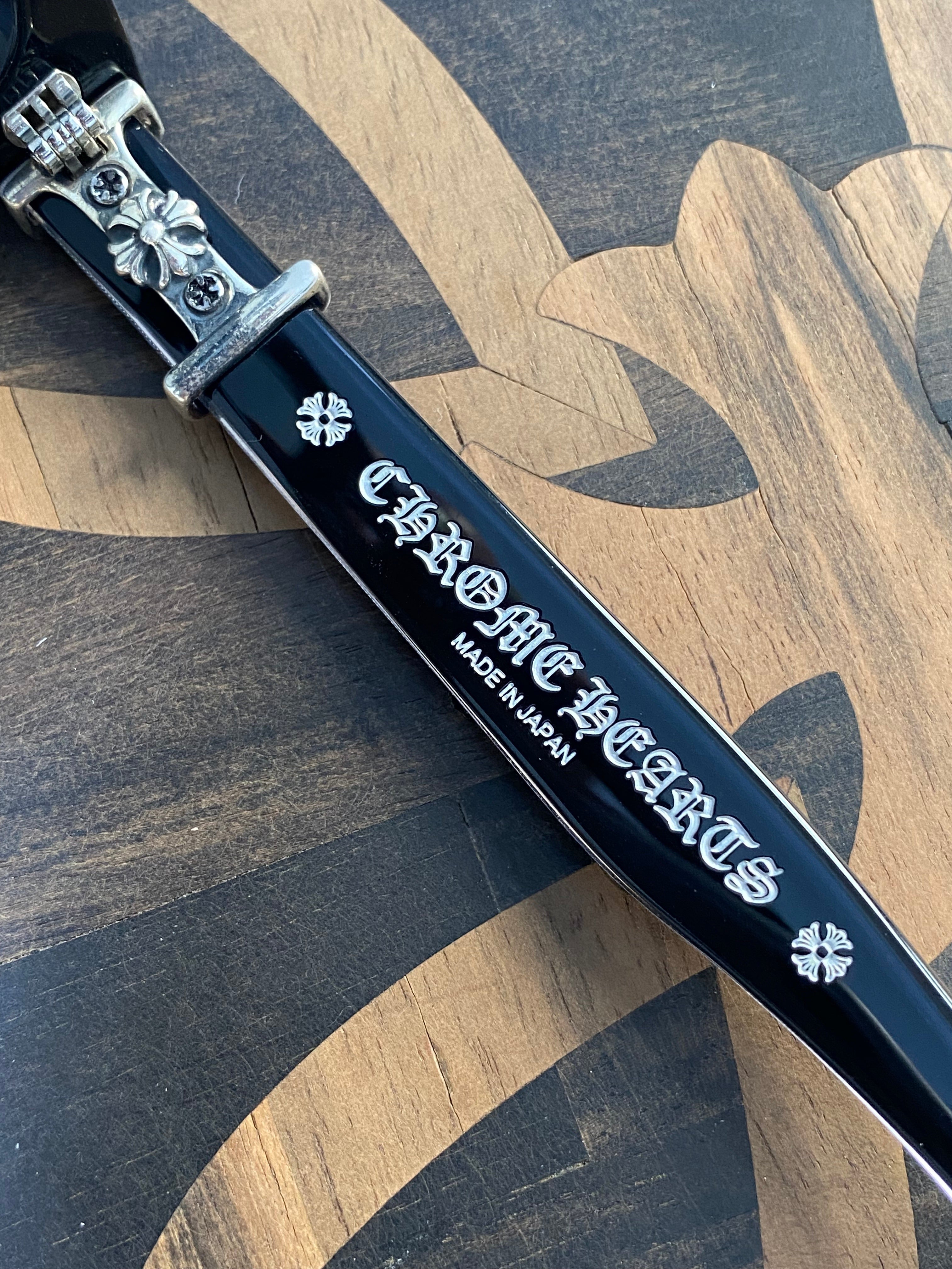 Chrome Hearts Black/Silver Vagillionaire Style