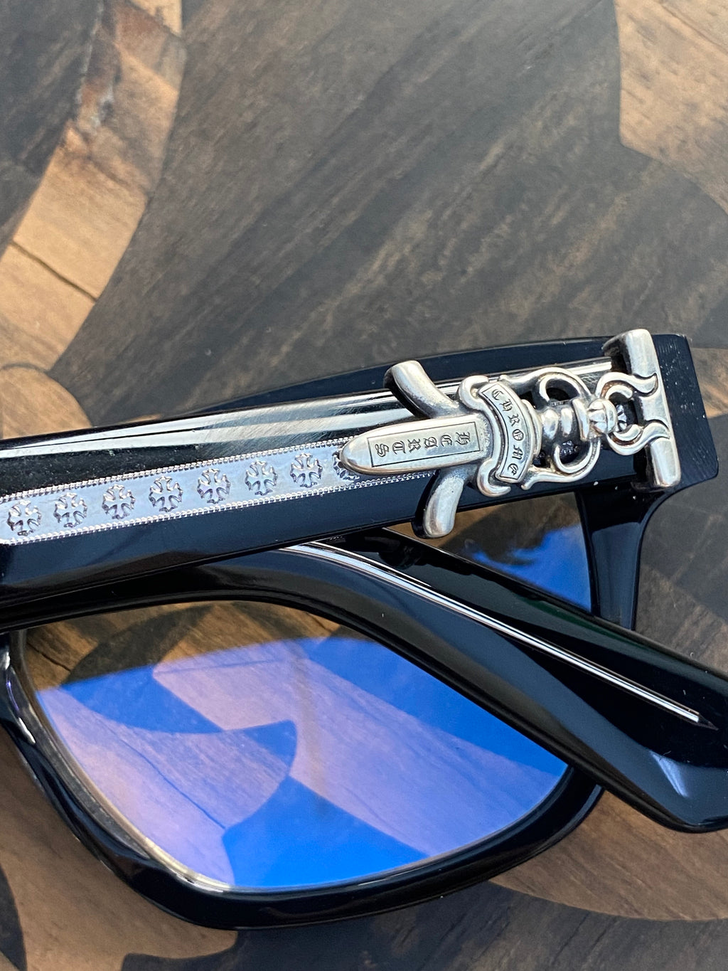 Chrome Hearts Black/Silver Vagillionaire Style