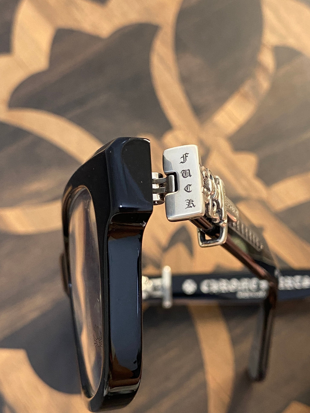 Chrome Hearts Black/Silver Vagillionaire Style