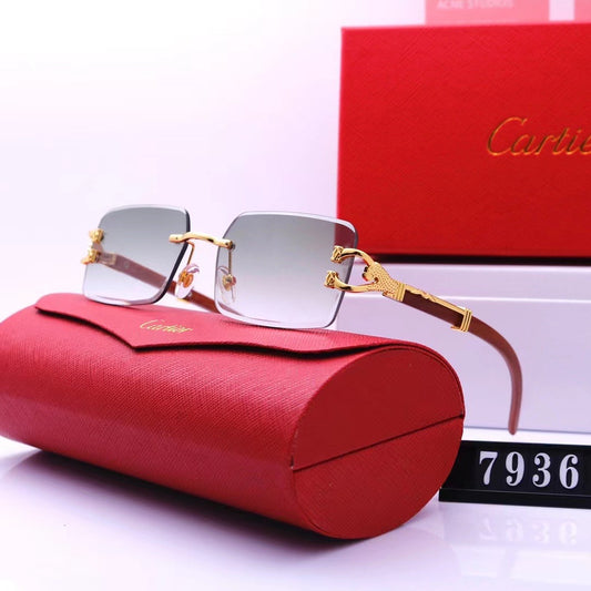 Cartier 7936 Grey Tint Style glasses