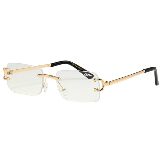 Cartier Glasses Clear/Gold