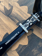 Chrome Hearts Black/Silver Vagillionaire Style