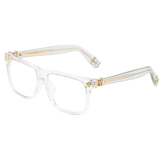 Chrome Heart glasses Clear/Gold