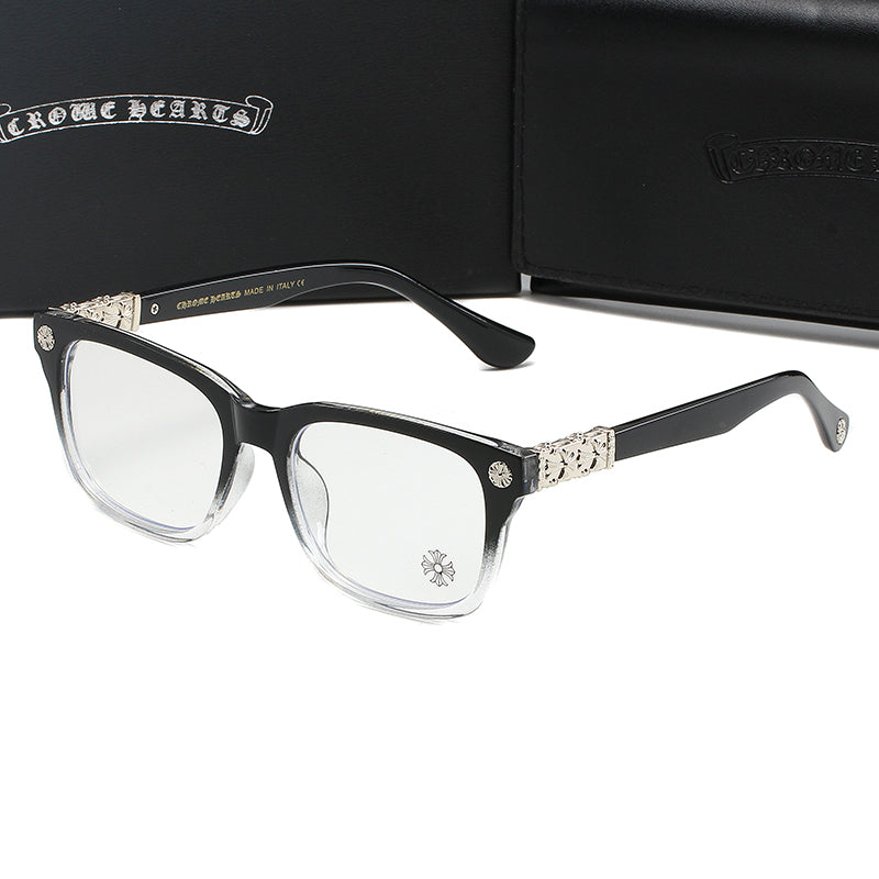 Smokey Black/Silver Chrome Hearties style glasses