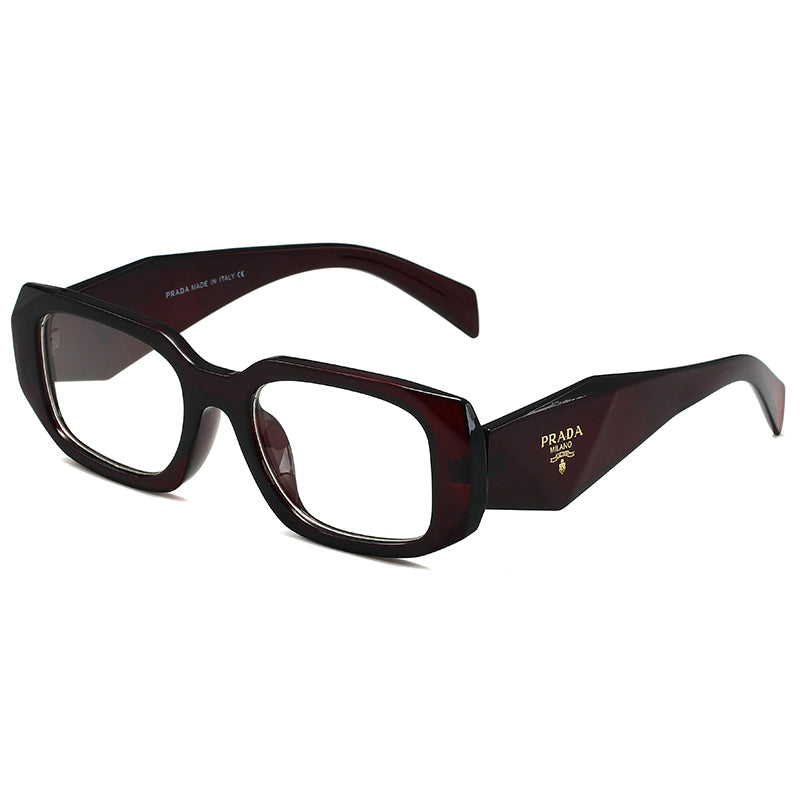 Burgundy Prad* Glasses