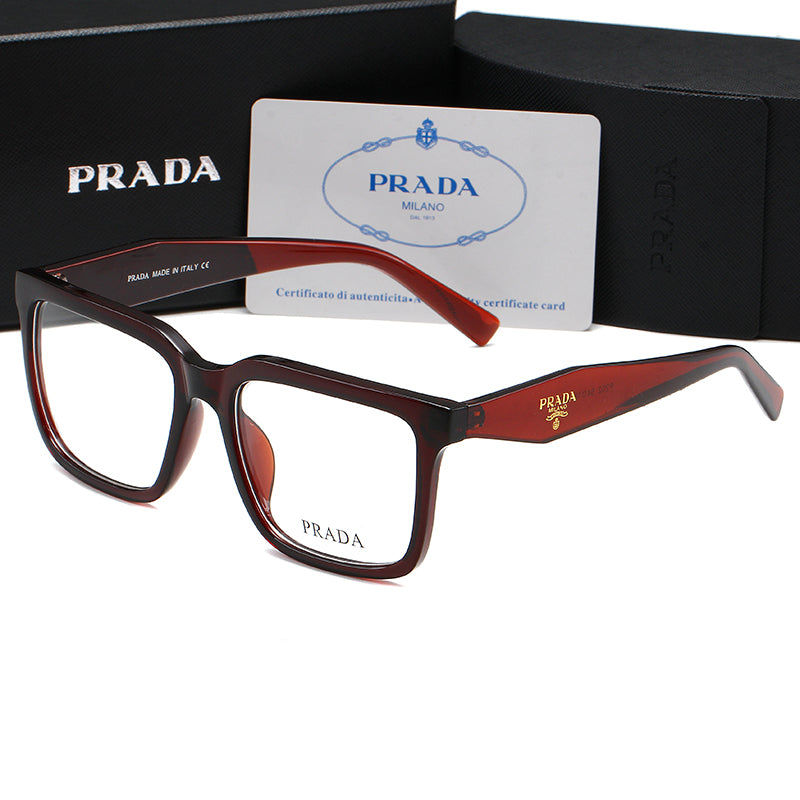 Prada Red style glasses