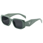 Green Prad* Style Sunglasses