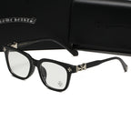 Black/Silver Chrome Hearties style glasses