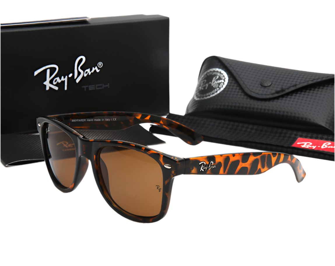 Ray ban Brown Cheetah style sunglasses