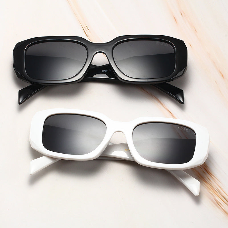 White Prad* Style sunglasses