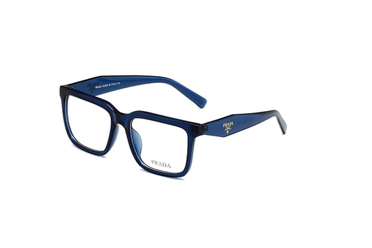 Prada Blue style glasses