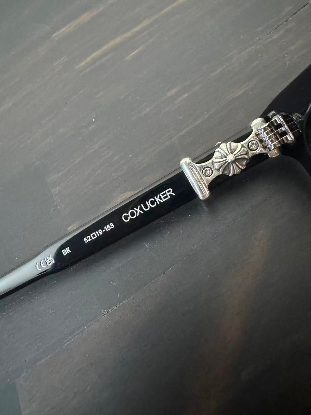 Chrome Hearts Black/Silver Coxucker Style