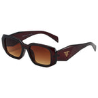 Burgundy Prad* Style sunglasses
