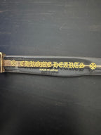 Chrome Hearts Clear/Gold Vagillionaire Style