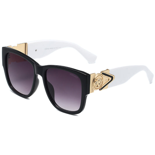 Versace Black/White Gold style sunglasses