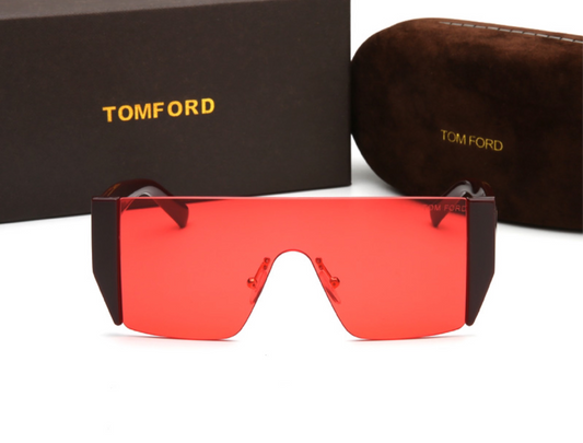 Tom Ford Design Red Sunglasses